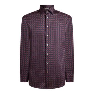 Etro Camicia Stampata - - Shirts - Uomo - Multicolore - 2XL