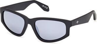adidas OR0107 02C Womens Sunglasses Black Size 55