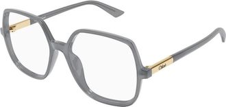 Chlo&eacute; Optisch Montuur - Dames - Brillen - Grijs - 54 MM - Accessoires
