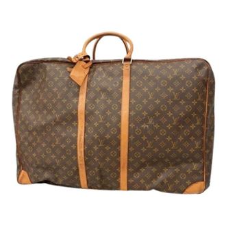Louis Vuitton Vintage, unisex, Bruin, ONE Size, Pre-owned Boston Bag
