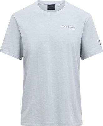 Peak Performance Mens Explore Logo T-Shirt Gray XXL