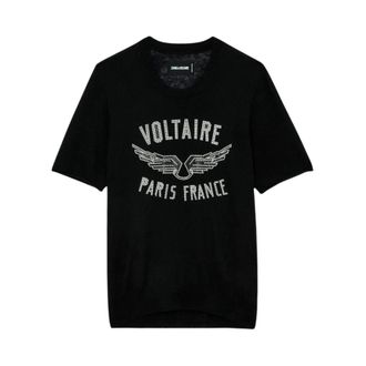 Zadig&Voltaire T-shirt Wings - - Tops - Donna - Nero - M