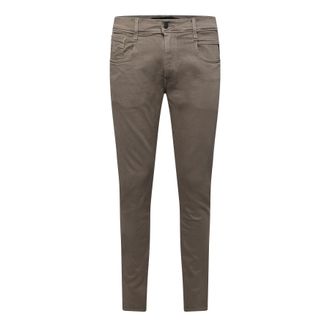 Replay Mens Replay Anbass Slim-Fit Jeans in Beige