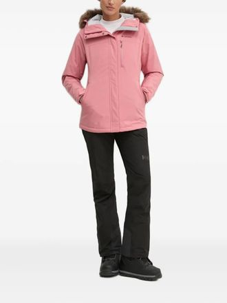 Columbia Ava Alpine II ski-jack met imitatiebont - Roze