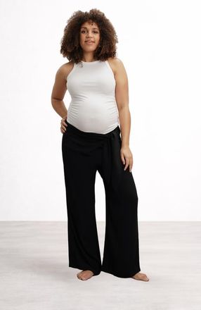 Nom Maternity The Ribbed Maternity Tank in White at Nordstrom, Size X-Large