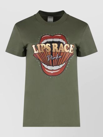Pinko cotton printed t-shirt