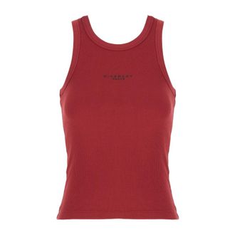 Givenchy Sleeveless Tops, female, Red, Size: XS Slim Fit Tank Top