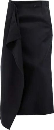 Carven Sk 404 Lsyered Skirt - Dames - Midirokken - Zwart - S - Rokken
