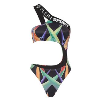 Plein Sport Monokini Bloemen - Dames - Sport - Veelkleurig - Maat: M Poliester