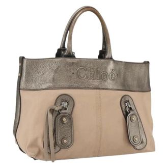 Chlo&eacute; Pre-owned Handbags, female, Brown, Size: ONE SIZE Pre-owned Tote Bag