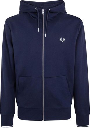Fred Perry Hombre, Sudaderas, Azul, Talla: S