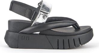 United Nude Delta Tong Sandals in Silver at Nordstrom, Size 39