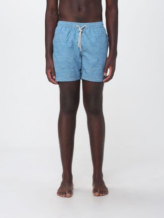 MC2 Saint Barth Boxer da mare corti in nylon con vita elasticizzata e logo