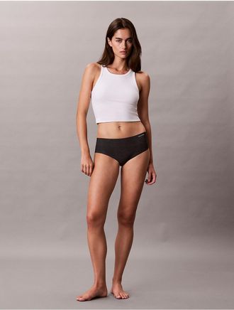 Calvin Klein Womens Invisibles Hipster - Grey - XL