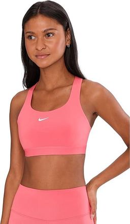 Nike Swift High-Support Lightly Lined Sports Bra Womens Bra Sea Coral/Silver : XL (US 16-18)