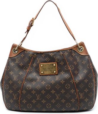 Louis Vuitton Borsa a spalla Galliera PM con monogramma 2010 - Marrone