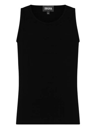 Ermenegildo Zegna Top met ronde hals - Zwart