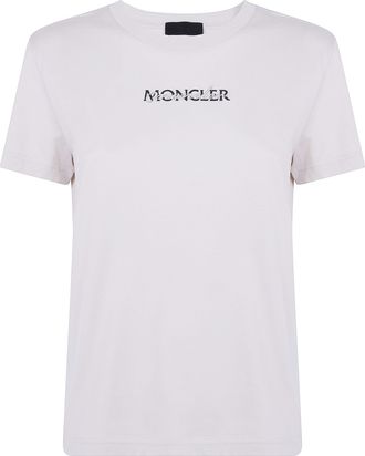 Moncler T-Shirt Short Sleeves 204 White