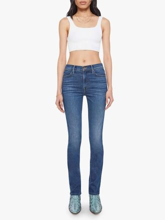 Mother Rascal Skimp Straight Leg Jean In Shine On