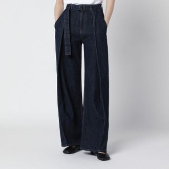Loewe Indigo blue jeans with belt