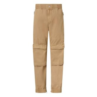 Diesel Heren, Broeken, Bruin, Maat: 2XL Katoen