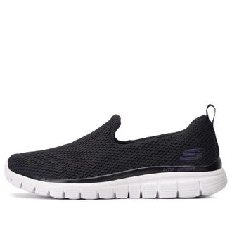 Skechers Go Walk Burst Slip On Black White 8790140-BLK