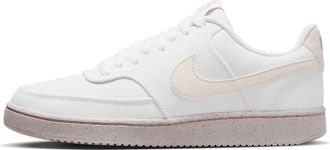 Nike (WMNS) Nike Court Vision Low Canvas Next Nature White Pink Oxford DJ6259-101