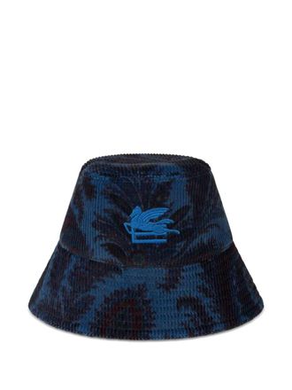 Etro Etro Ribbed Bucket Hat