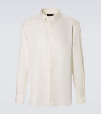 Tom Ford Camisa de sarga de seda