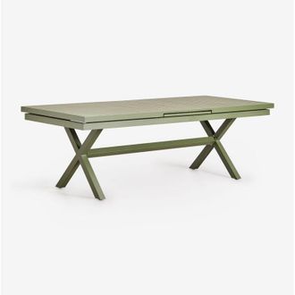 Sklum Sklum - Mesa De Comedor Rectangular Extensible En Aluminio Karena