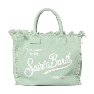 MC2 Saint Barth Tote Bags, female, Green, Size: ONE SIZE Vanity Shoulder Bag