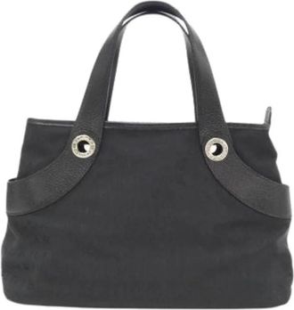 Bulgari Pre-owned Vintage Handbag - Dames - Vintage Handtas - Zwart - ONE Size - Vintage