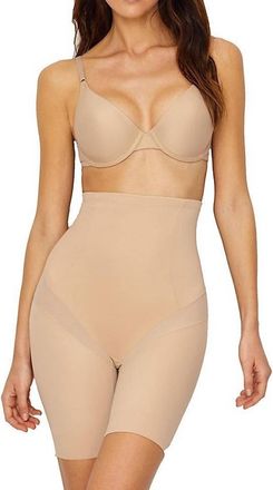 Miraclesuit Cool Choice Firm Control Thigh Slimmer Shapewear In Nude