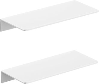 OEM Estanter&iacute;a De Pared Met&aacute;lica De 2 Piezas, No Requiere Taladrar, Estante Flotante De Aluminio Resistente A La Corrosi&oacute;n, Estante De Pared Para Sala De 