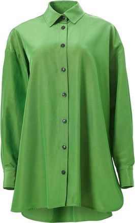 Carolina Herrera Camicia con nodo - Verde