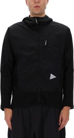 And Wander Alpha Direct Hooded Reflective Jacket