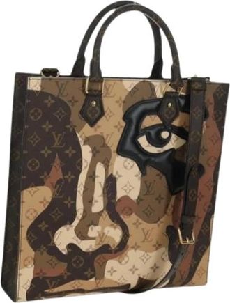 Louis Vuitton Pre-owned Vintage Monogram Tote Bag - Dames - Vintage Shopper - Bruin - ONE Size - Vintage