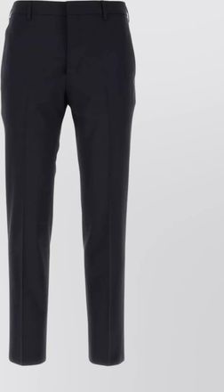 Prada tailored wool trousers with belt loops