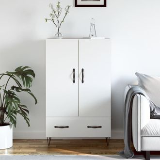 Berkfield Home Highboard White 69.5x31x115 cm Engineered Wood
