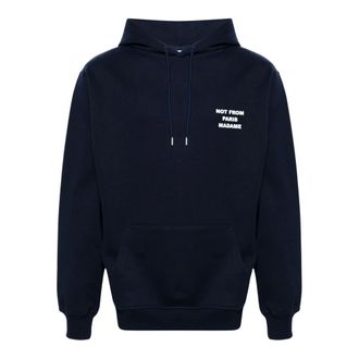 Dr&ocirc;le de Monsieur Hombre, Sudaderas, Azul, Talla: L