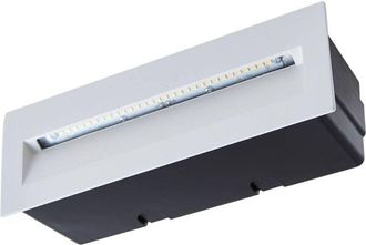 Lucande Lucande - L&aacute;mpara De Pared Exterior loya En Blanco Aluminio