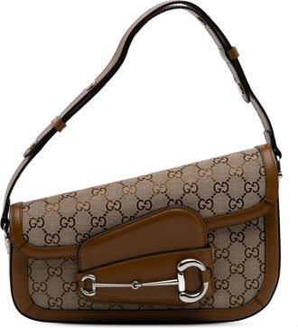 Gucci Gucci Schoudertas met Paardbit Detail