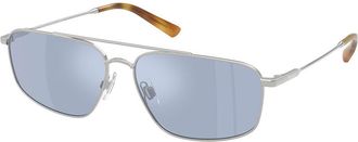 Polo Ralph Lauren PH3164 90011U Womens Sunglasses Silver Size 58