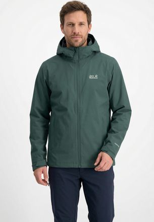Jack Wolfskin Funktionsjacke JACK WOLFSKIN TRAILTIME 2L JKT M, Herren, Gr. XL (54/56), sago palm, Obermaterial: 100% Polyester. Futter: 100% Polyester, Jacken Funkt