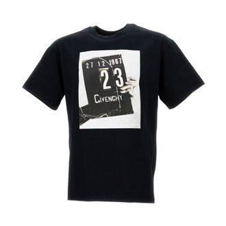 Givenchy T-shirt with Clapperboard Print - male - Givenchy - T-Shirts - Black - XL - Tops