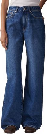 Jeanerica Belem Mid Rise Loose Fit Jeans In Vintage 62