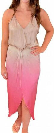 Young Fabulous & Broke Womens Siren Slip Dress In Pink