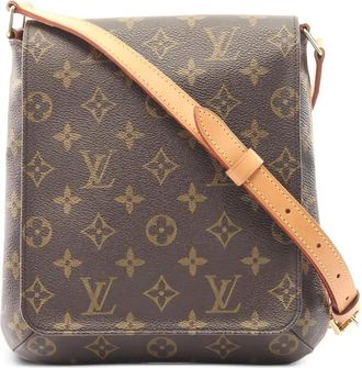 Louis Vuitton Borsa a spalla con monogramma 2002 - Marrone