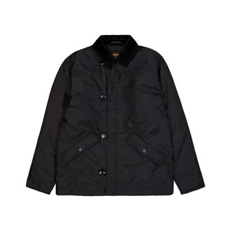 Alpha Industries ECW 1978 Heritage Jacket - Heren - Zomerjassen - Zwart - L - Katoen - Jassen