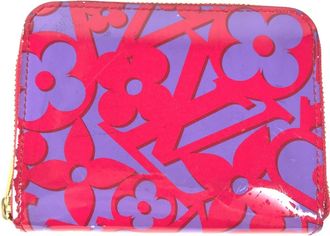 Louis Vuitton Monogram Indian Rose Monogram Purple Monogram Coin Purse/Coin Case (Pre-Owned)